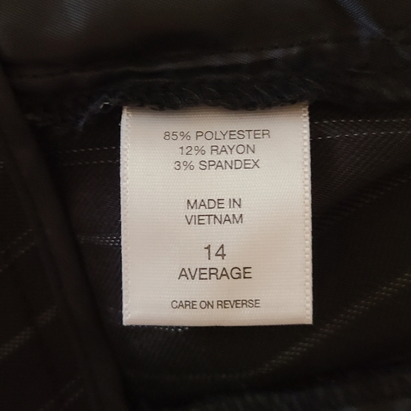 7th Ave suiting collection New York & company size 14 average black dress pants - Picture 10 of 10
